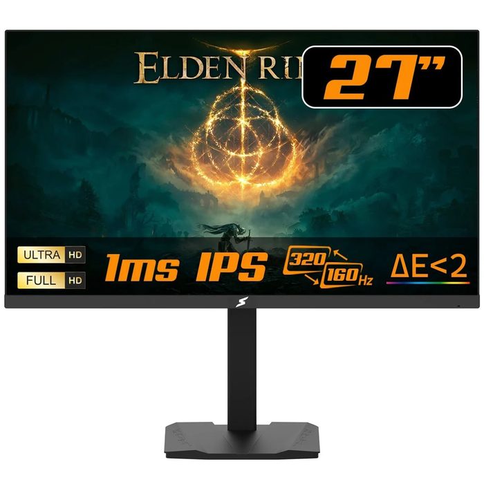 Monitor Gamer SuperFrame Ace Pro, 27 Pol, Dual Mode, 4K Ultra HD 160Hz / Full HD 320Hz, IPS, 1ms, HDMI/DP, SF-MN-ACE27DLSIF2A