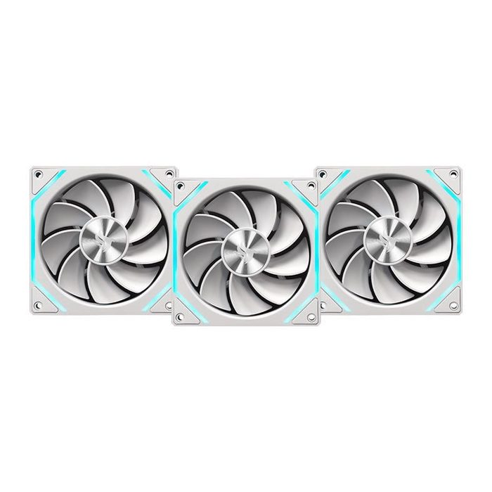 Kit Ventoinha Pichau Ventus NX Reverse, ARGB, 3x120mm, Branco, PCH-VTNXR3-WH01