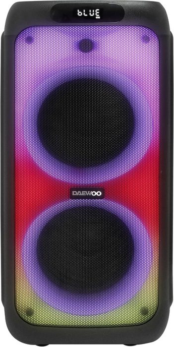 Caixa de Som Portátil Partybox 2000, Modelo DW2000, Conexão Bluetooth Versão 5.0, Cor Preta, Daewoo.