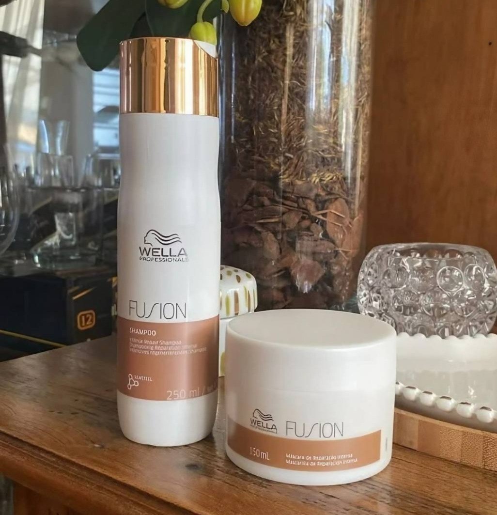 cosméticos wella professionals fusion duo treat 2 produtos