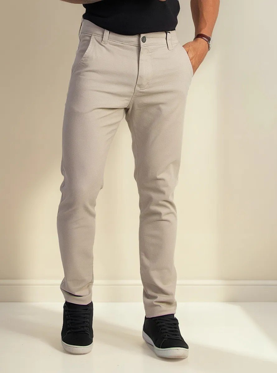 roupas urban zone jeans calça sarja social masculina esporte fino com elastano