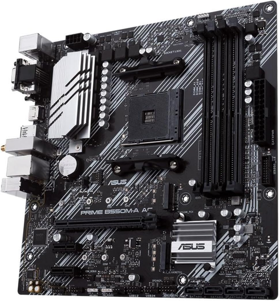 placa mãe asus prime b550m-a ac pcie 4.0 dual m.2 4x4