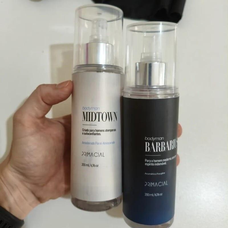 body splash masculino primacial barbarius e midtown 200ml