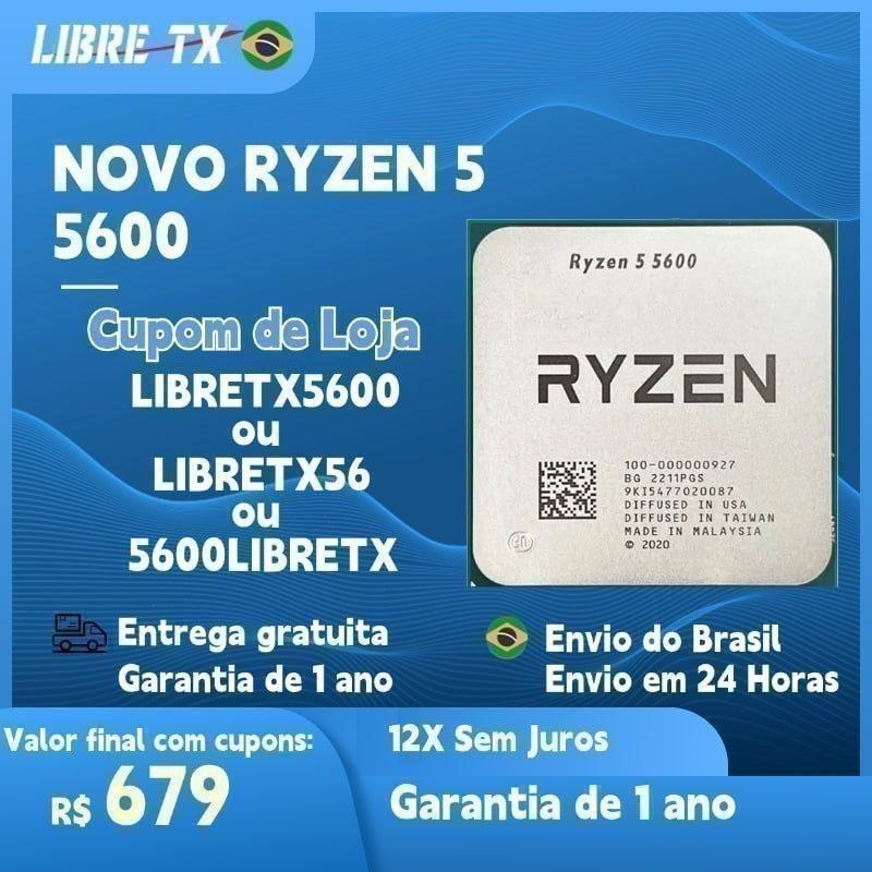 processador amd ryzen 5 5600