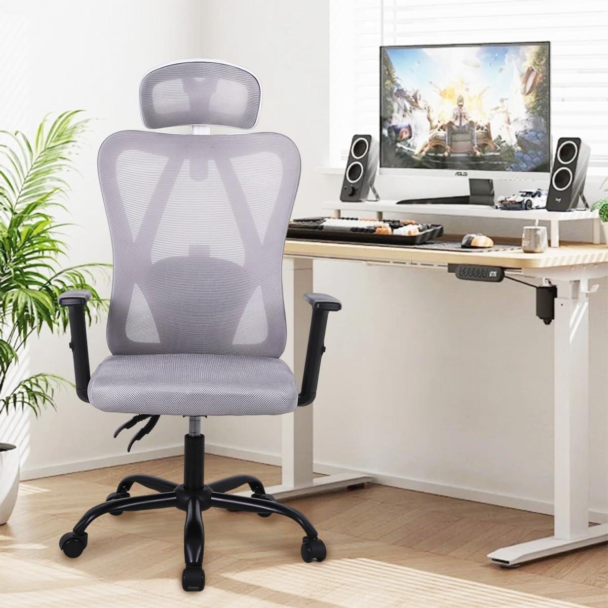cadeira ergonômica 3d com suporte lombar