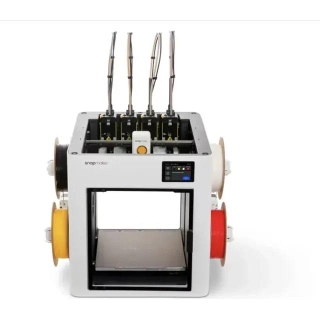 impressora 3d snapmaker u1 fdm 4 bicos independentes branco 127/220v