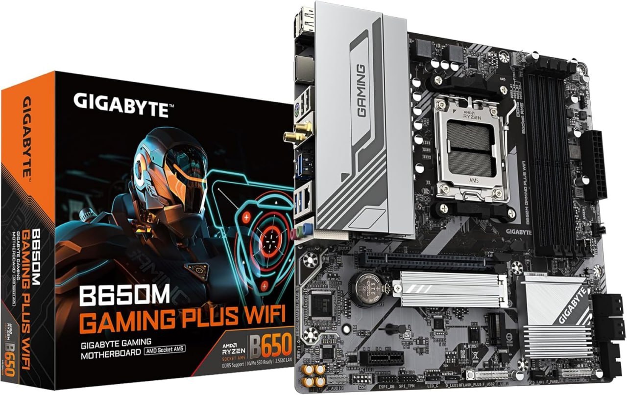 placa mãe gigabyte b650m gaming plus wifi