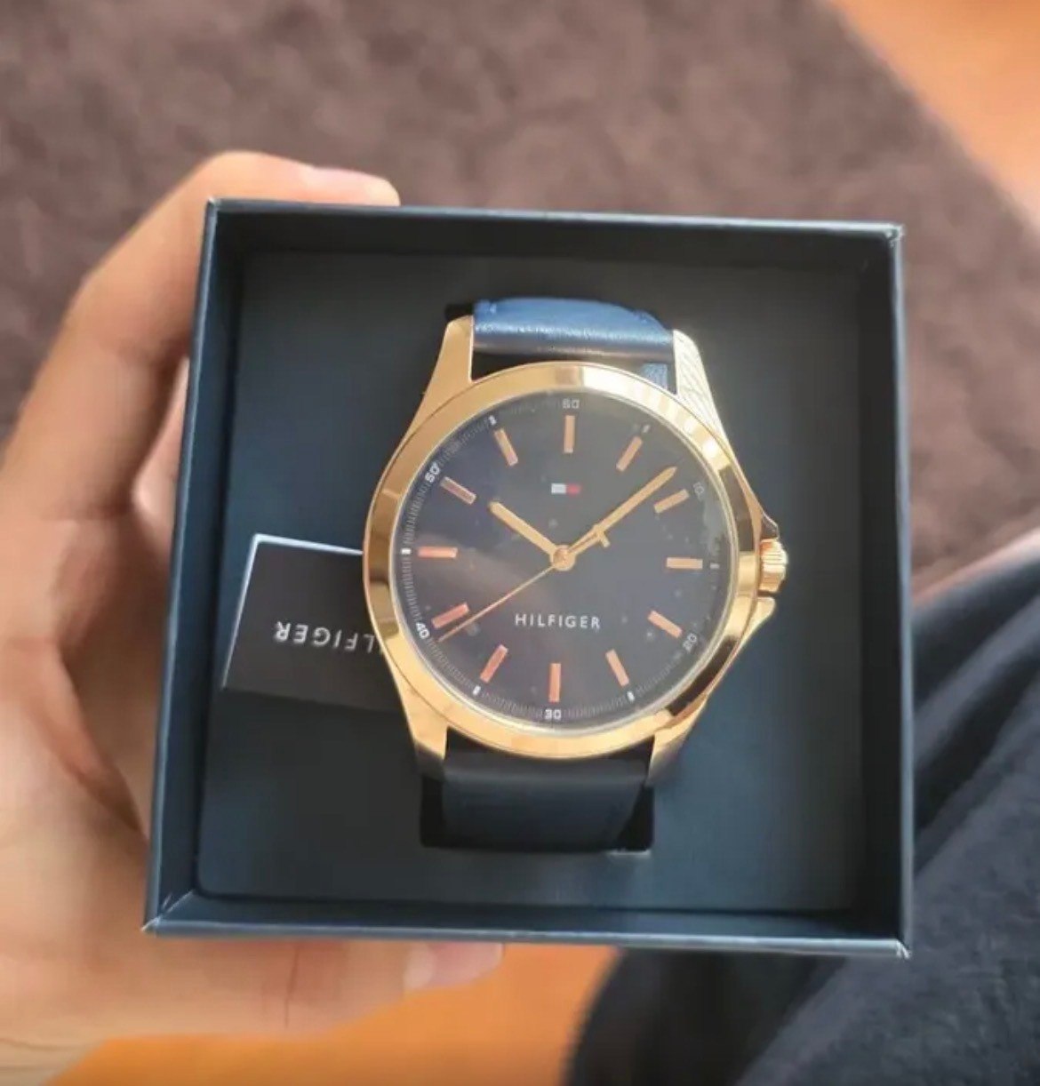 relógio tommy hilfiger 1792189 azul