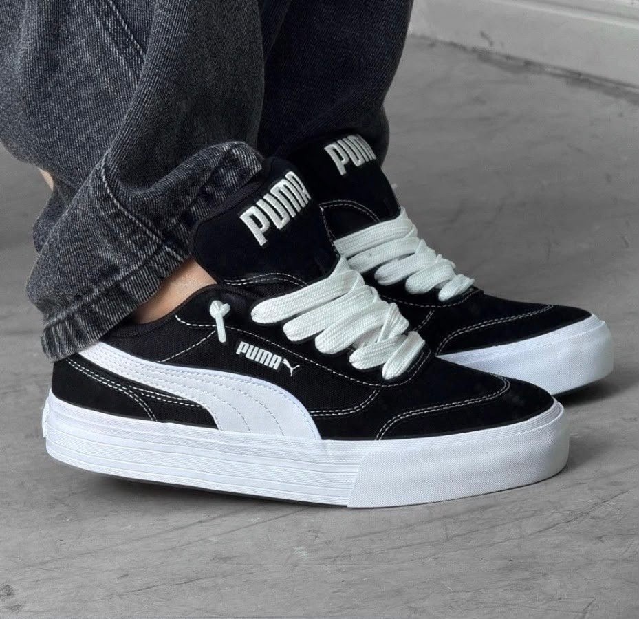 tênis puma park vulc masculino casual confortável