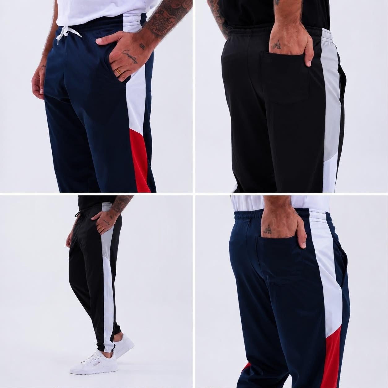 roupas chimpa kit2 calça moletom masculina academia corrida esporte