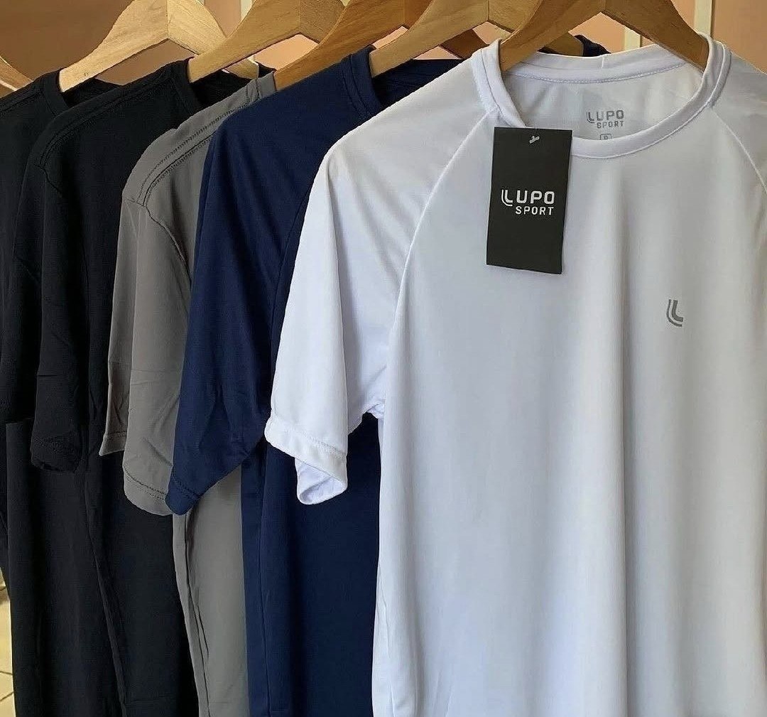 roupas lupo camiseta esportiva masculina dry academia confortável