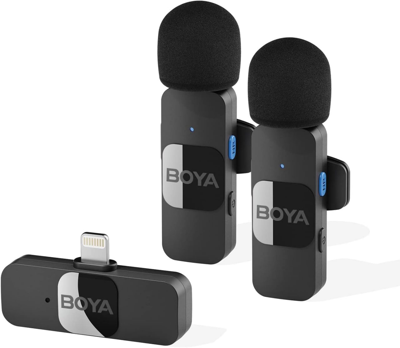 microfone BOYA BY-V2 lightning