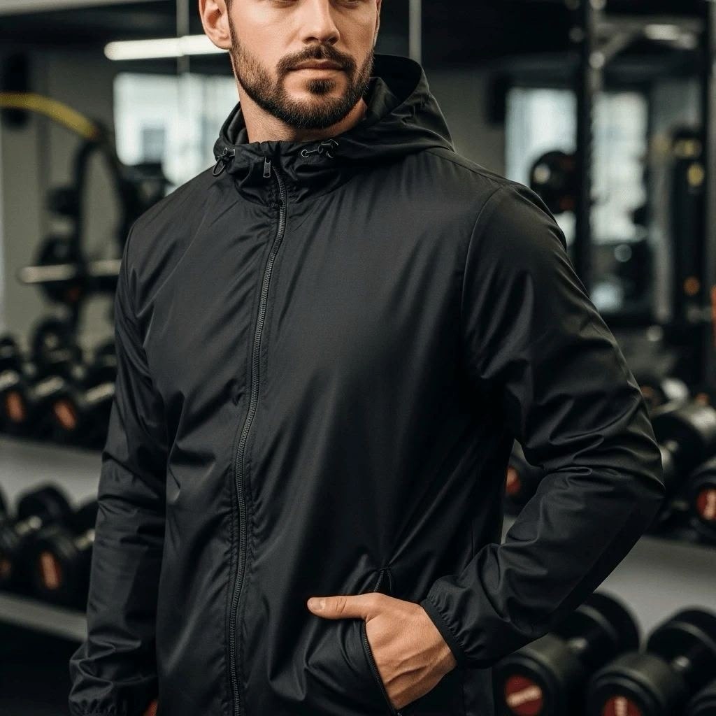 roupas jaqueta corta vento liso unissex esportivo capuz e bolsos