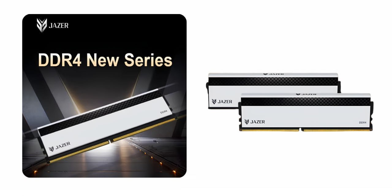 Memória RAM JAZER DDR4 8GB 3200MHz CL16