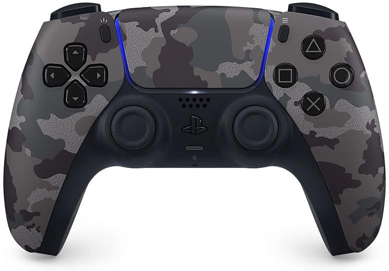 controle sony dualsense playstation 5 cinza camuflado