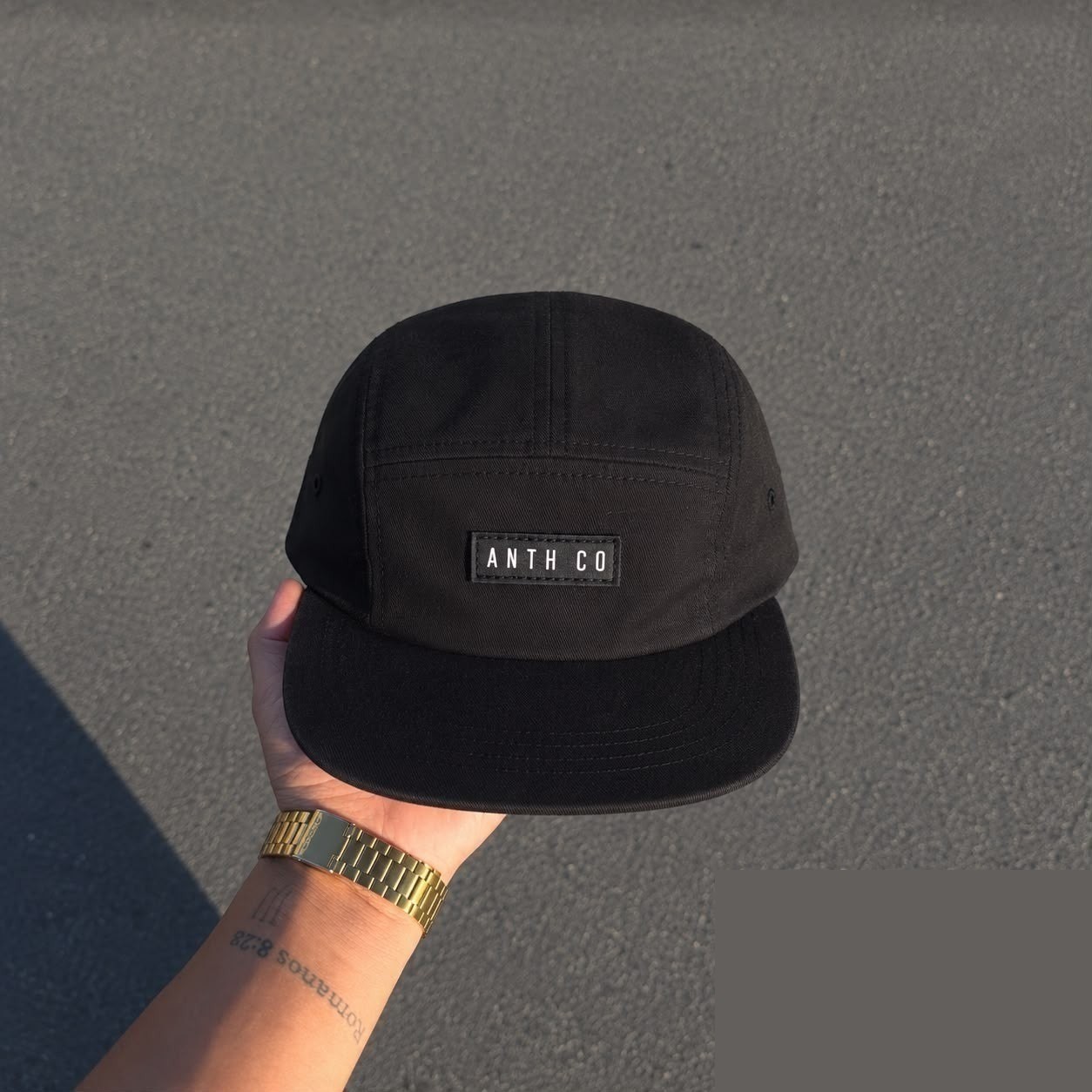 boné anth co aba reta tec five panel strapback original