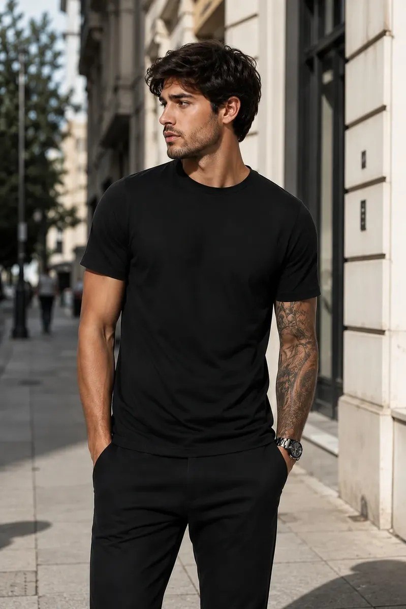 roupas demontie camiseta algodão básica