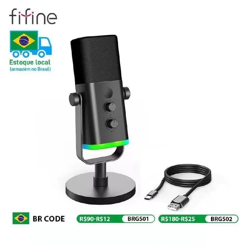 microfone fifine am8