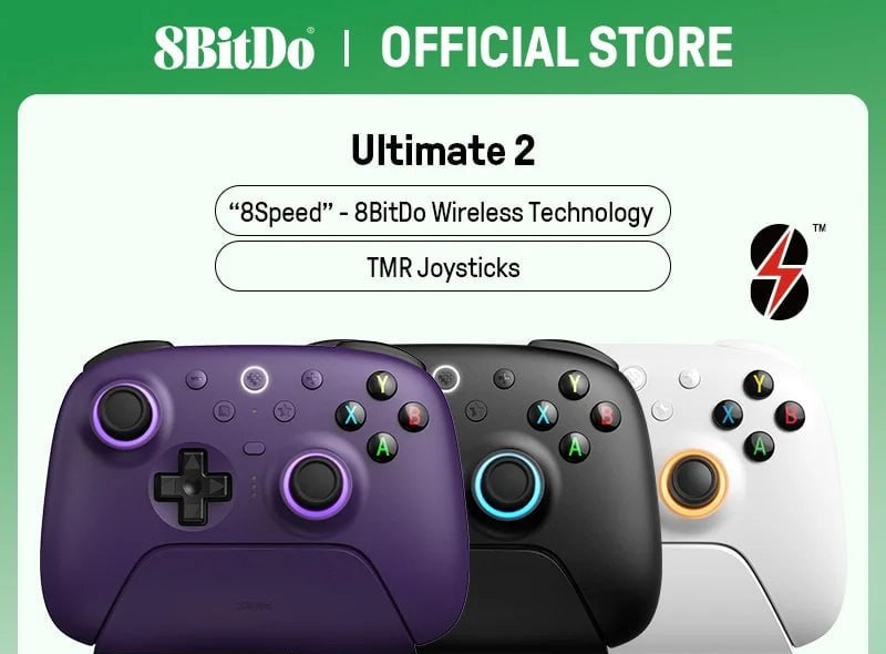 controle 8bitdo ultimate 2 tmr