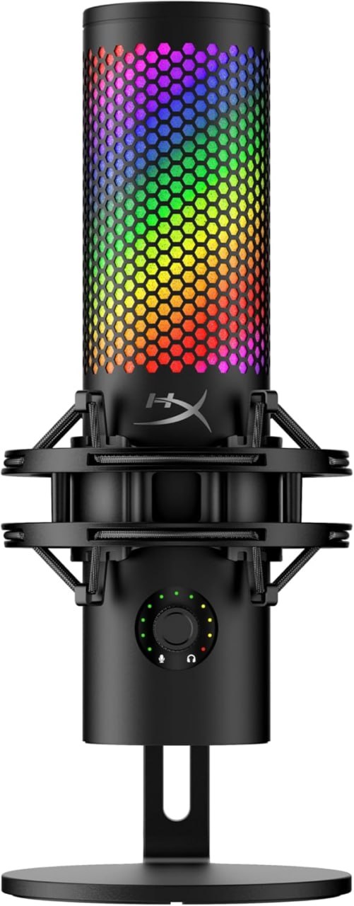 microfone hyperx quadcast 2 s rgb