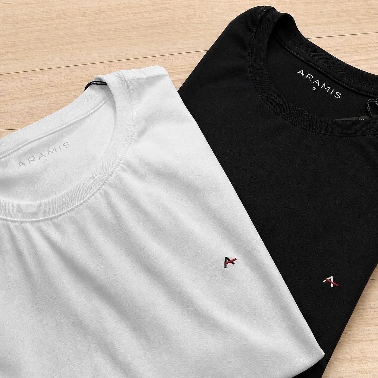 roupas aramis kit camisetas basic lisa