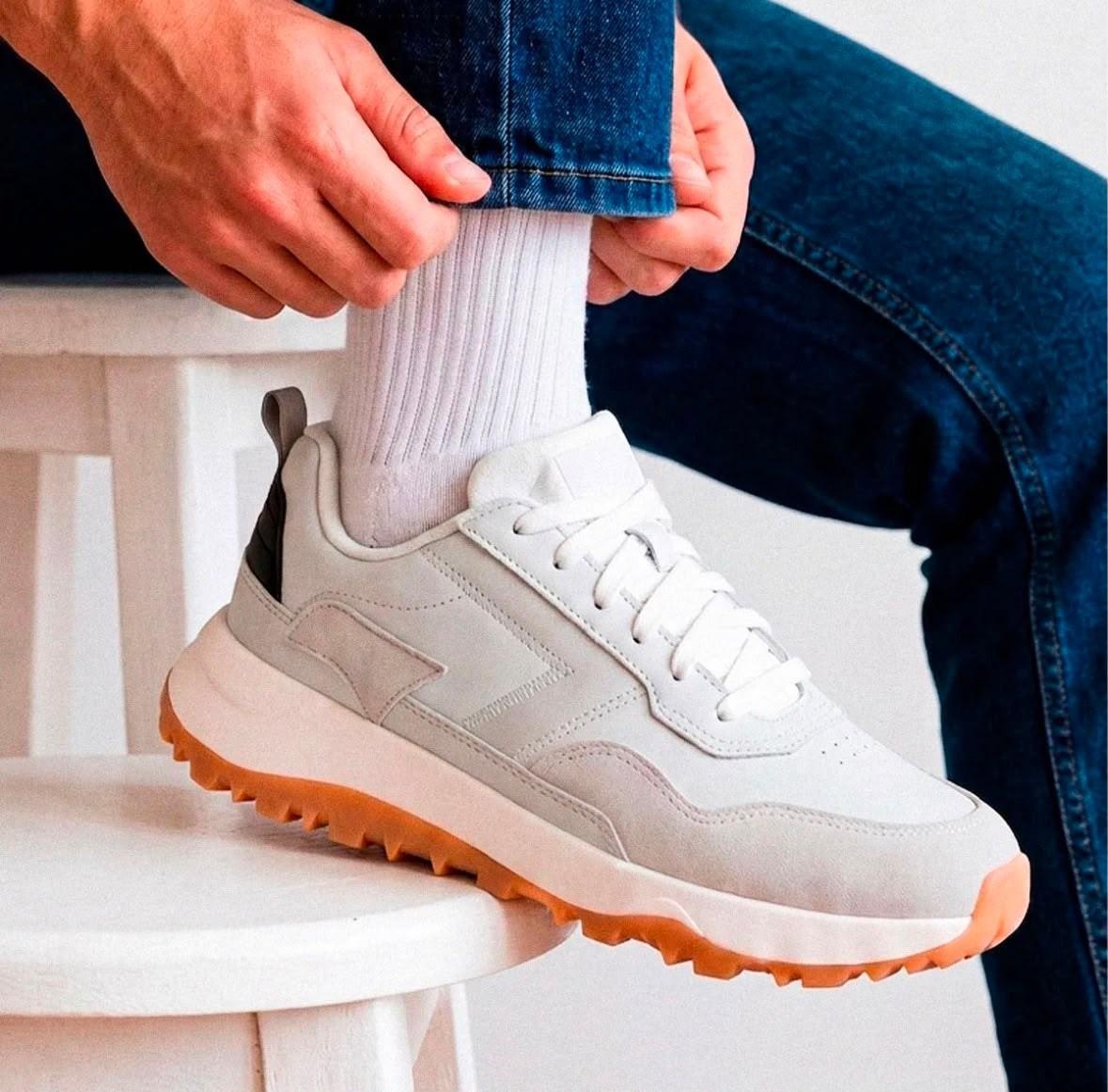 tênis sandrini spryte masculino urbano casual