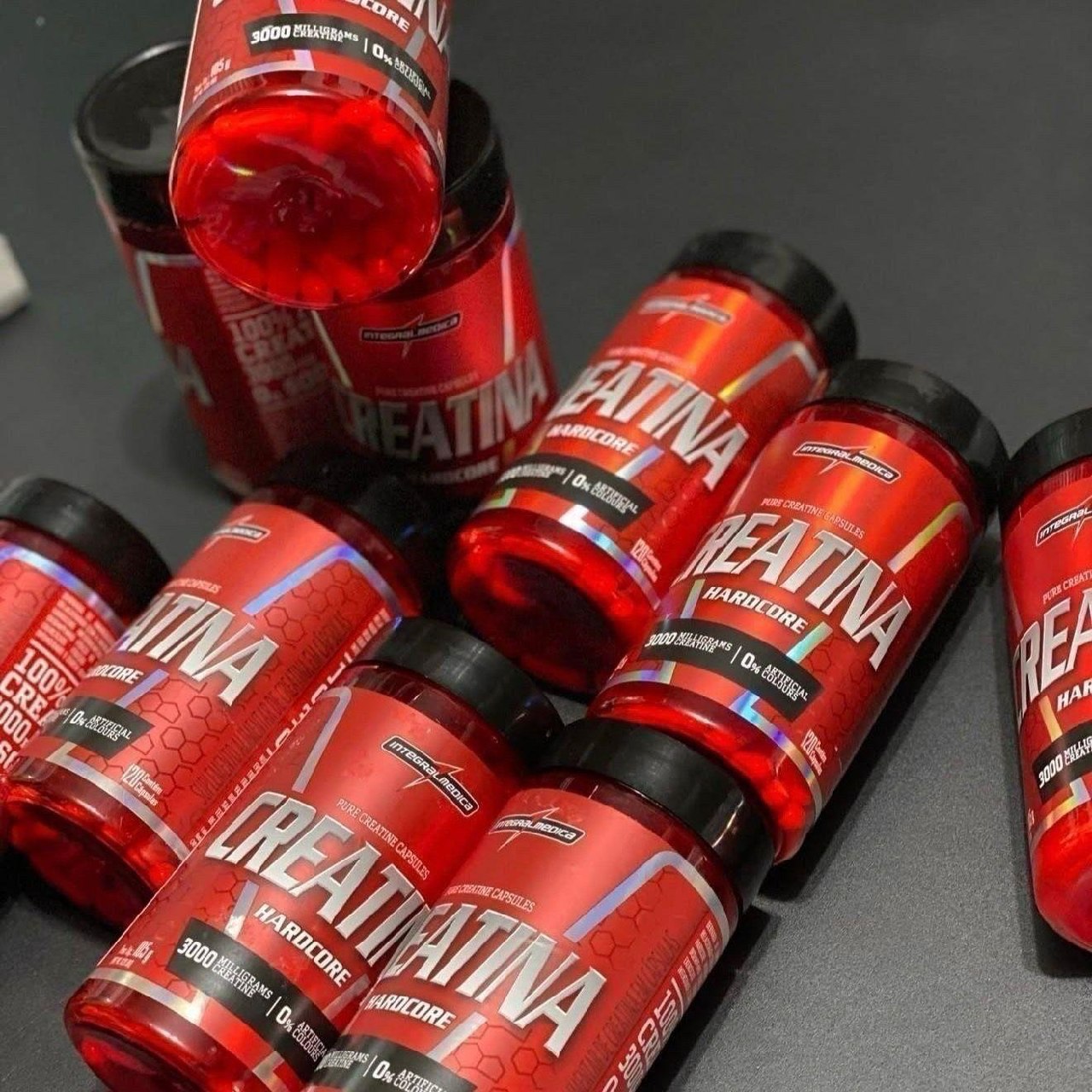 suplemento integralmedica creatina hardcore 120 cápsulas