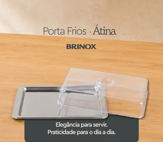 Porta Frios Duplo Atina Brinox