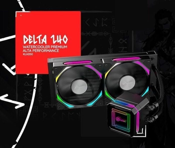 Water Cooler Gamer Kalkan Delta 240 Wireless Argb Klk00050 Led Rgb