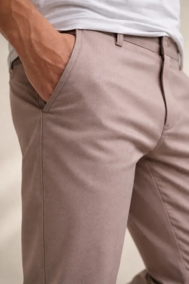 roupas calca sarja masculina alfaiataria bolso faca tradicional