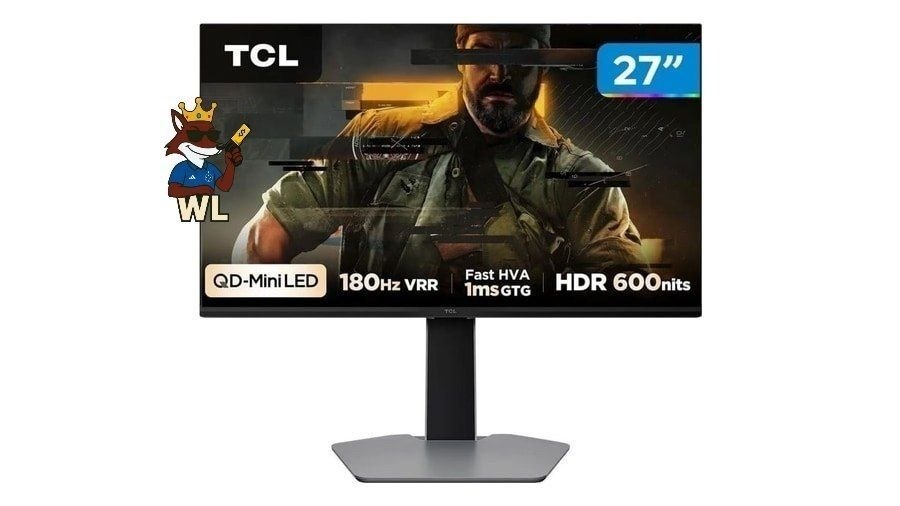 monitores tcl 27g64 27 qd mini led qhd 180hz