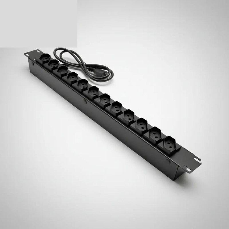 acessórios para rack/eletrica 12 tomadas rack 19 polegadas profissional extensão 10a bivolt