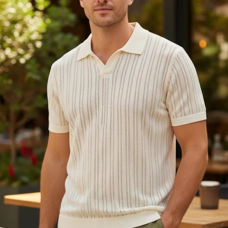 roupas opus turim opus camisa gola polo tricot masculina texturizada