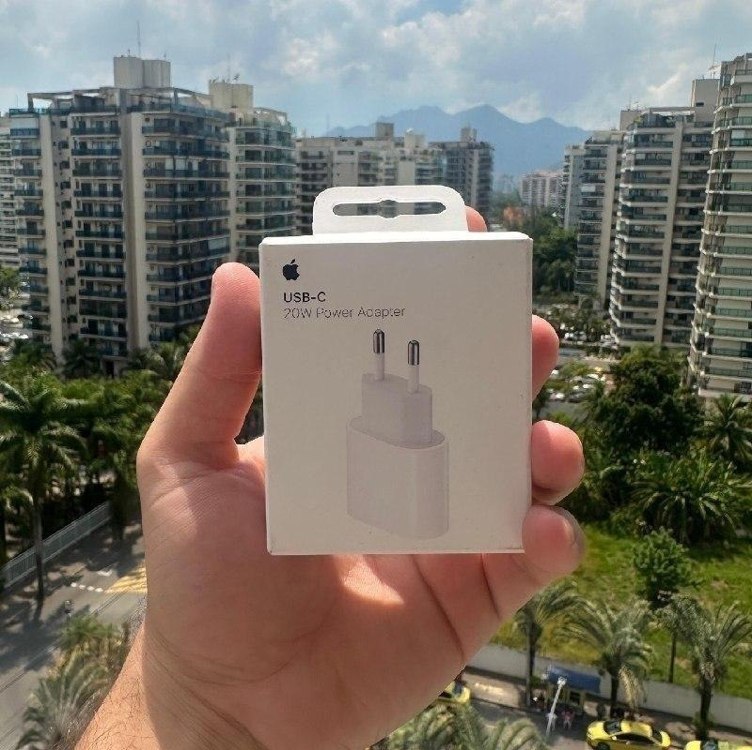 carregador apple 20w turbo usb-c