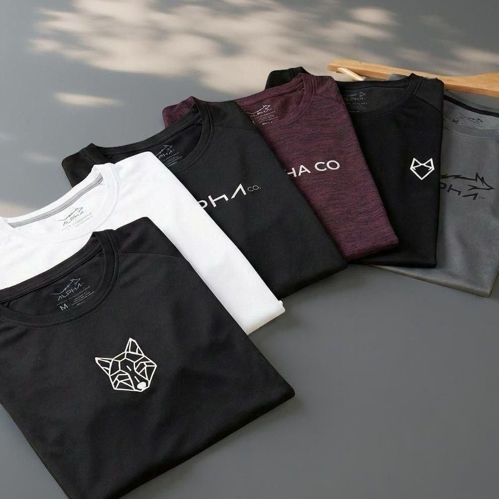 roupas usealpha kit 6 camisetas alpha
