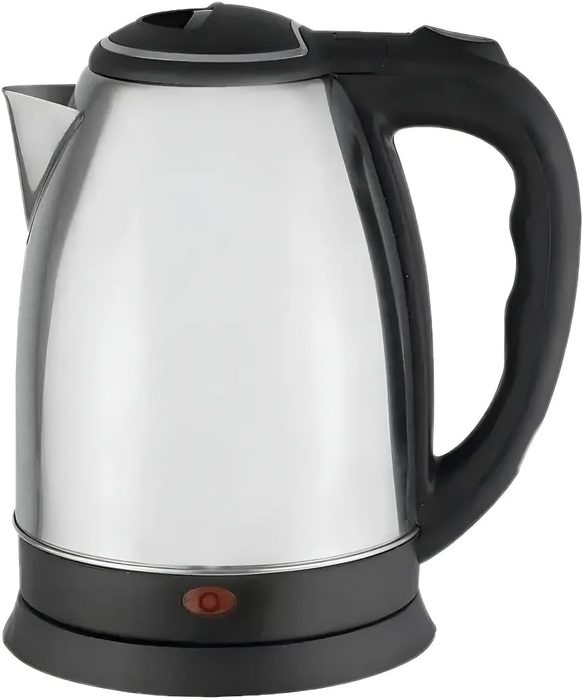 Chaleira Elétrica Inox 2L 1000W Base 360° Desligamento Automático 127V/220V