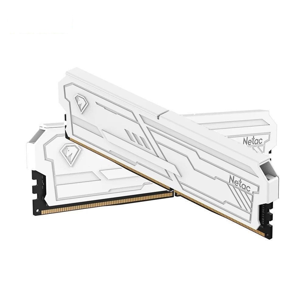memória ram netac shadow iii 2x8gb ddr4 3200mhz branca