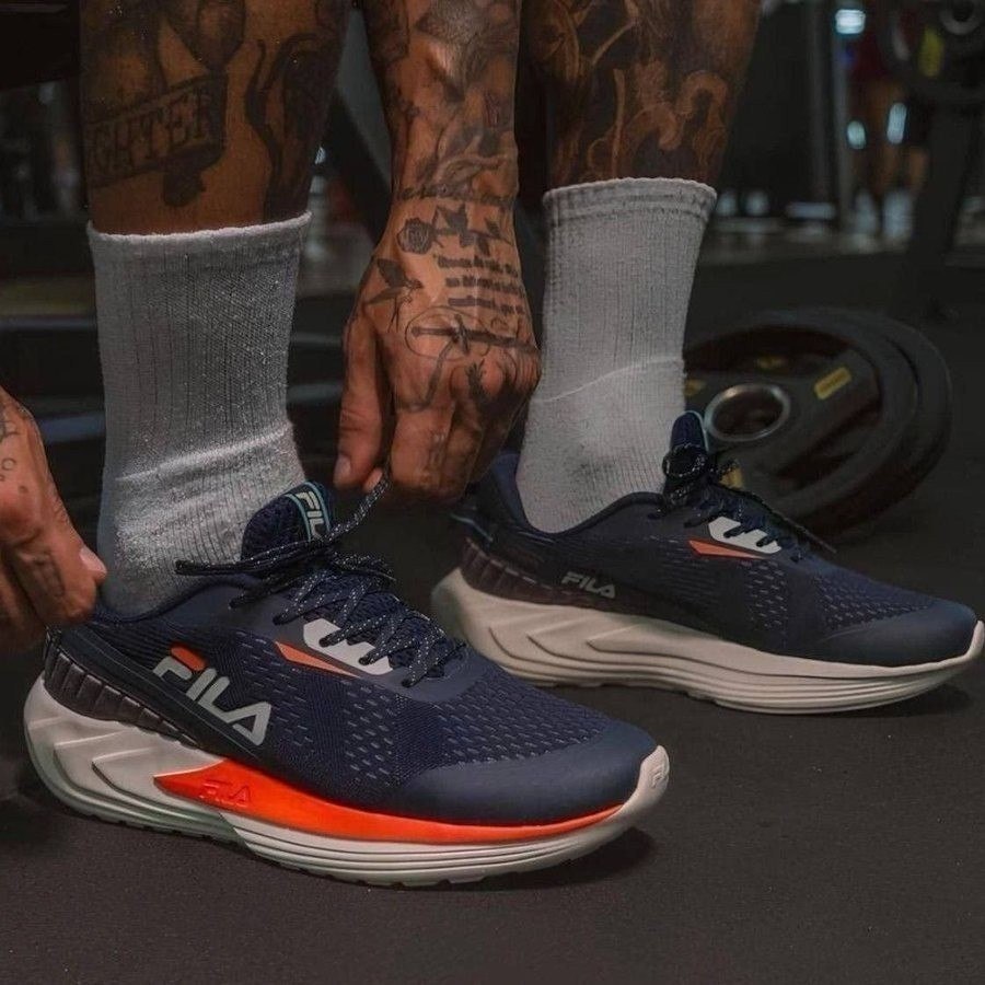 tênis fila diffusion masculino corrida confortável 39 a 43