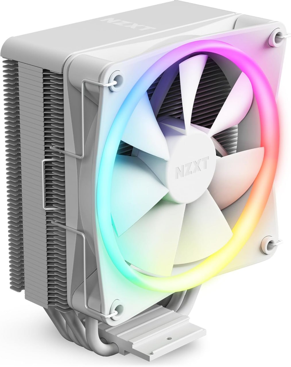 cooler para processador nzxt tr120 120mm rgb branco
