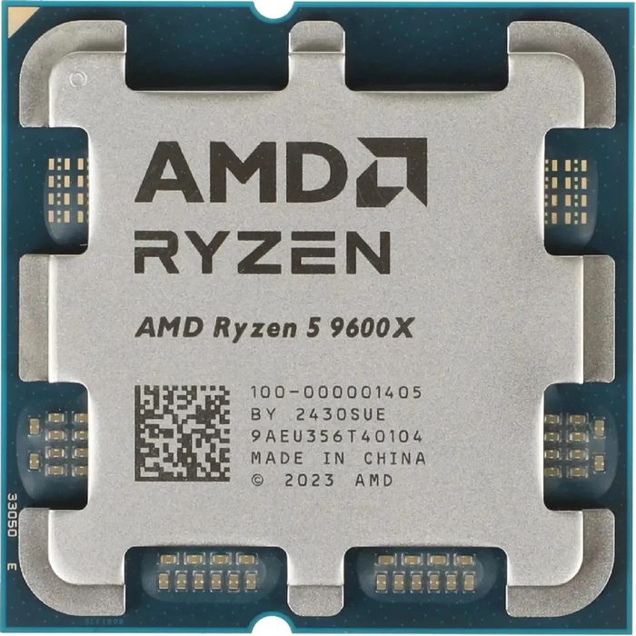 Processador Amd Ryzen 5 9600x, 3.9GHz 5.4GHz Turbo , 6-Cores 12-Threads, Am5 Novo Sem Caixa ou Cooler