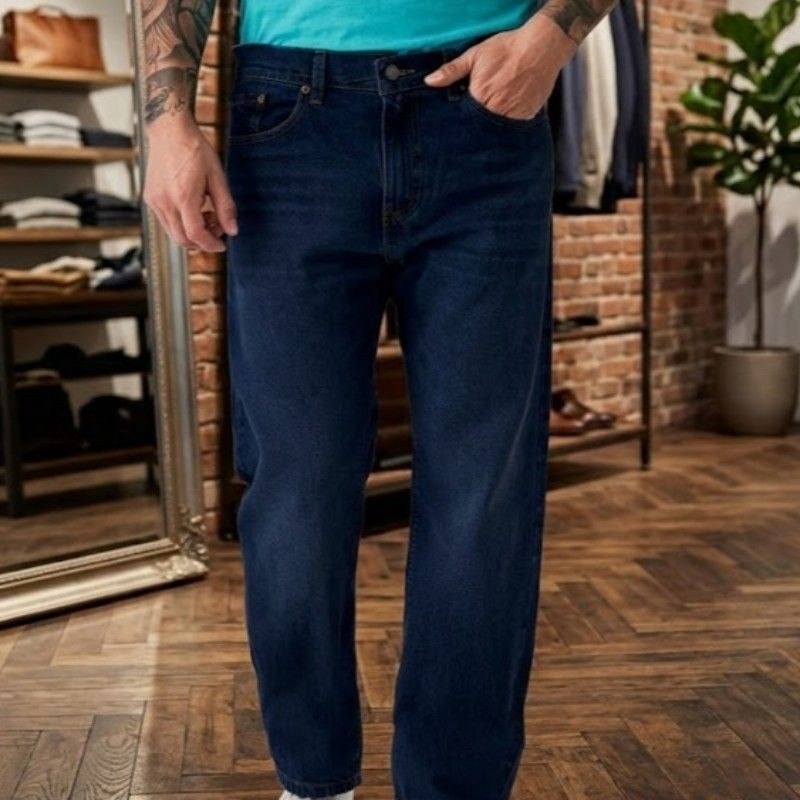 roupas levis 505 regular jeans masculina linha escura