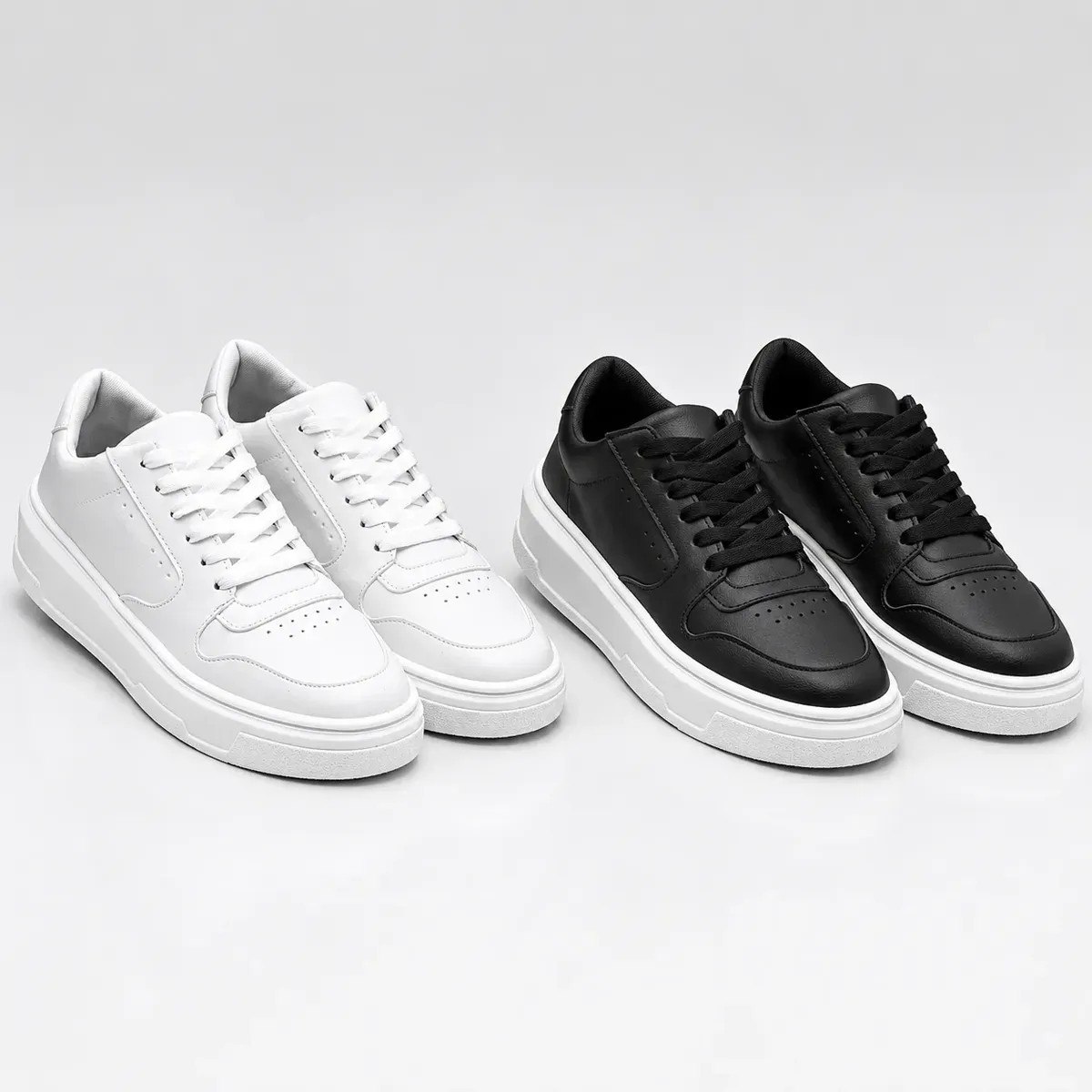 calçados tenis kit 2 tenis estiloso macio elegante moda masculina casual 37 a 46