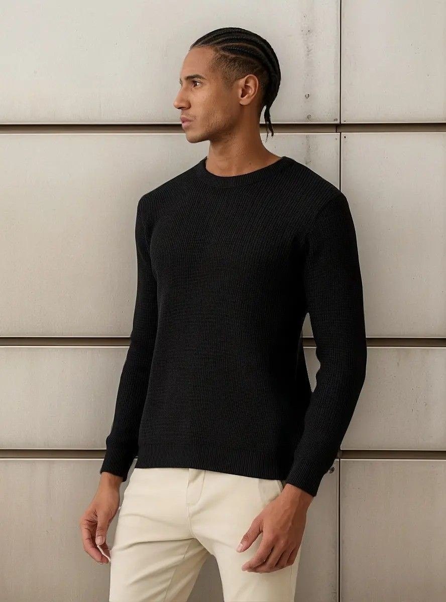 roupas opus sueter de tricot masculino basico casual