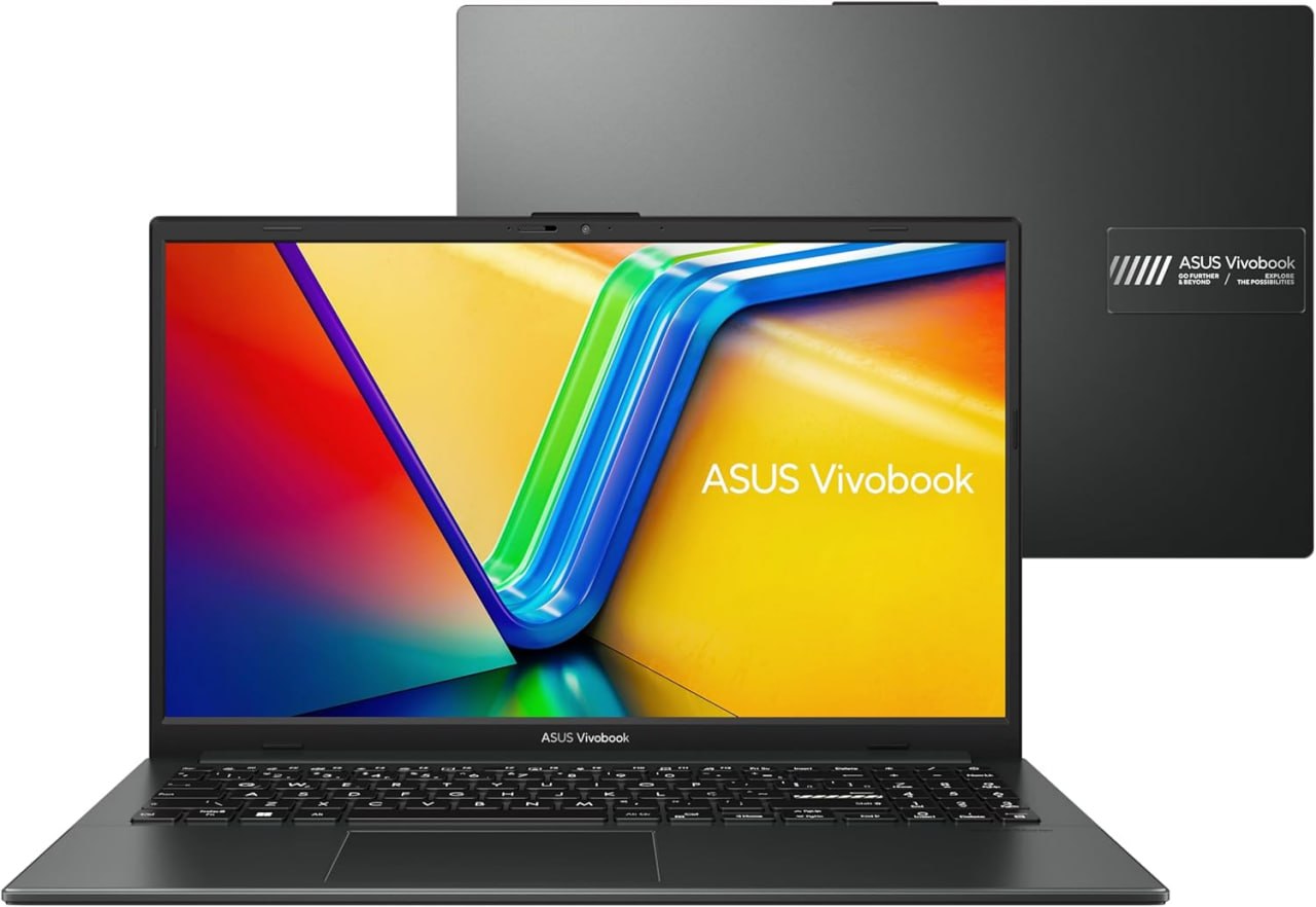 notebook asus vivobook go 15 amd ryzen 5 7520u 8gb 256gb keepos 15,6 fhd