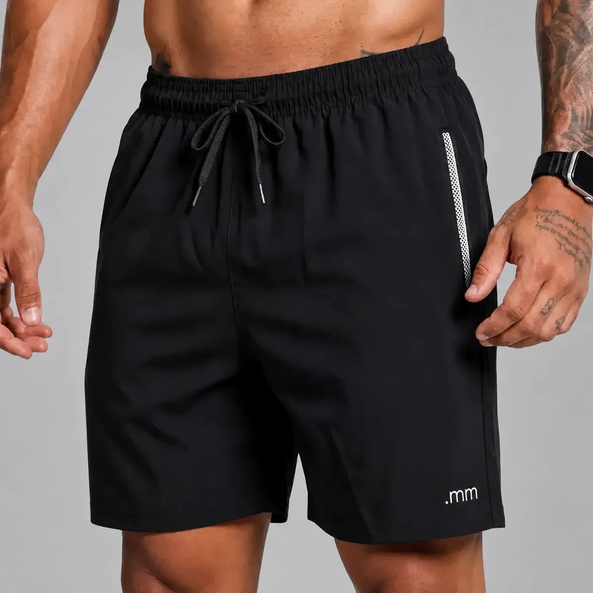 Bermuda Tactel Masculina Short Academia