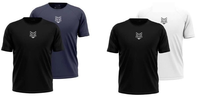 roupas usealpha camisetas masculina dry alpha kit com 2