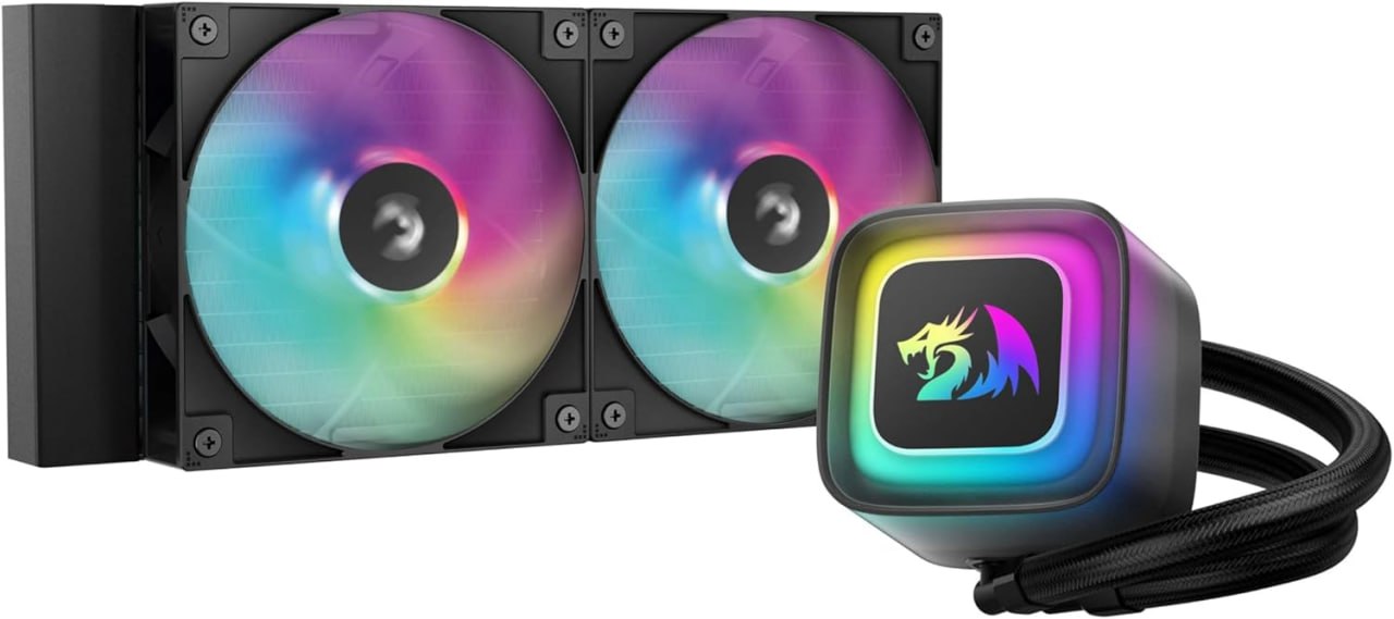 refrigeracao liquida redragon gamerstorm x le240 rd r-le240rd-bkamnn-a-1