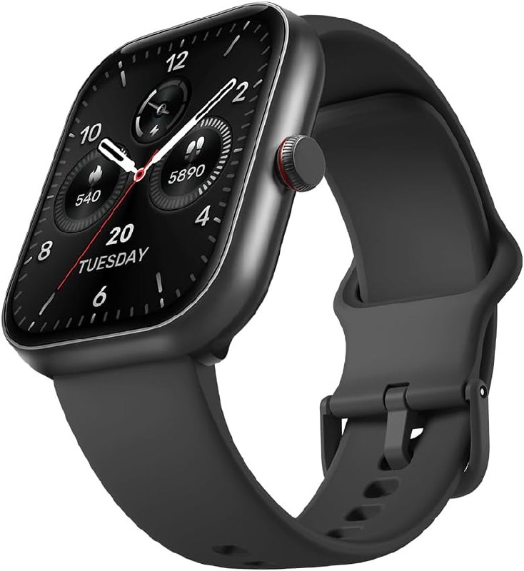 smartwatch bettdow smartwatch 1.91 ip68 preto