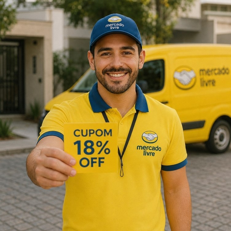 Cupom de 18% OFF no Mercado Livre em Produtos Selecionados 🟡