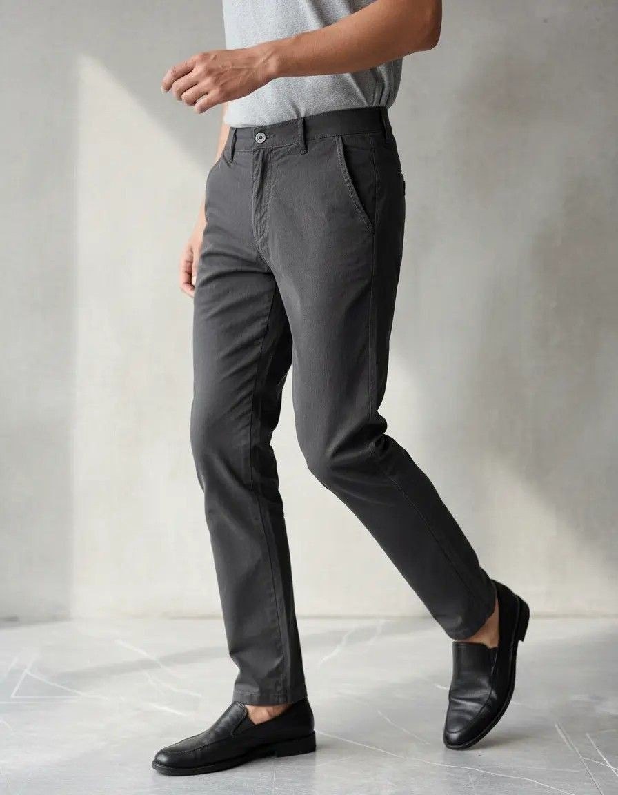 roupas calça sarja masculina alfaiataria bolso faca tradicional